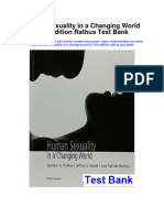 Human Sexuality in A Changing World 10Th Edition Rathus Test Bank Full Chapter PDF