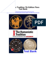 Humanistic Tradition 7Th Edition Fiero Test Bank Full Chapter PDF