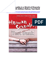 Human Sexuality in A World of Diversity Canadian 5Th Edition Rathus Test Bank Full Chapter PDF