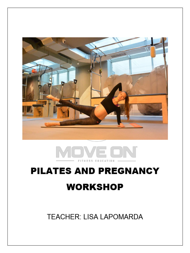Pilates And Pregnancy Manual Pdf