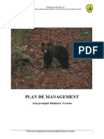 Plan de Management Muntiorul Ursoaia