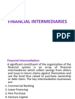 Financial Intermediation Business