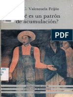 Valenzuela, J. (1990) - Qué Es Un Patrón de Acumulación. México, D.F.: UNAM.