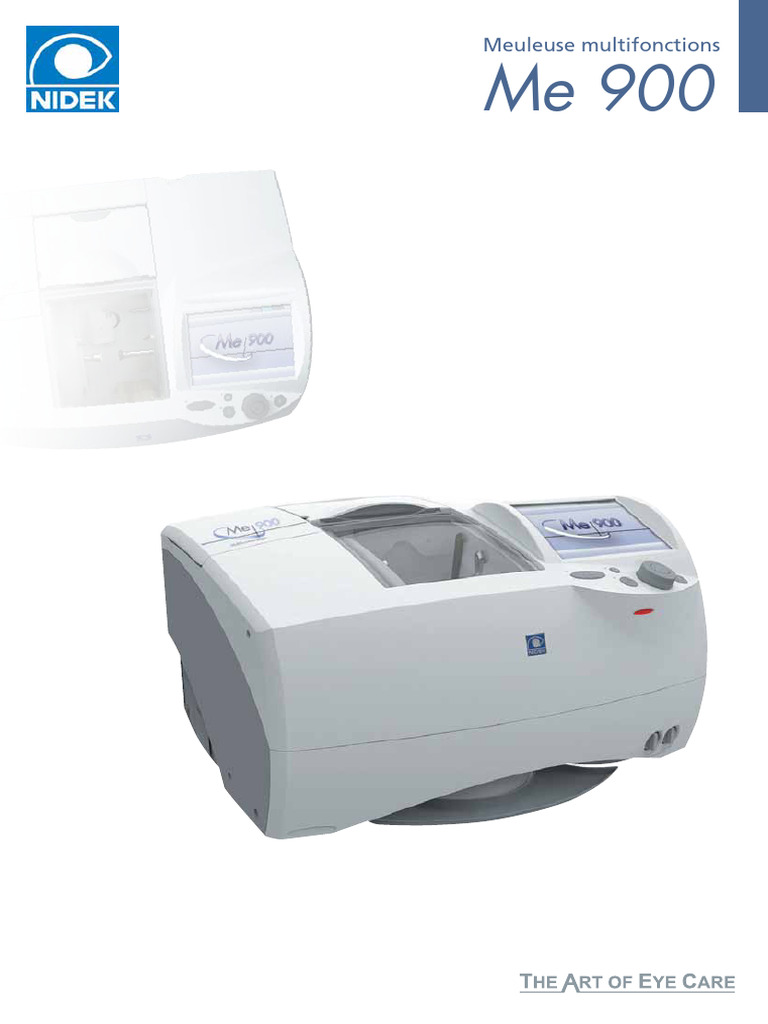 Documentation ME-900 BD | PDF