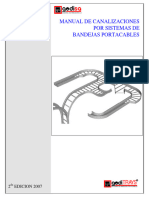Manual de Canalización Por Sistemas de Bandejas Portacables GediTRAYS