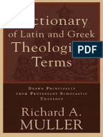 Dictionary of Latin and Greek T - Richard A. Muller