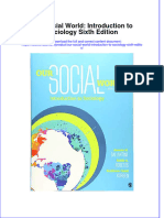 EBOOK Our Social World Introduction To Sociology Sixth Edition Download Full Chapter PDF Kindle