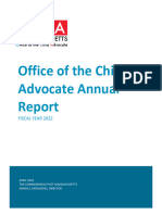 2022-10-25 Office of The Child Advocate Annual Report Harmony Montgomery NH