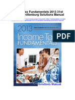 Income Tax Fundamentals 2013 31St Edition Whittenburg Solutions Manual Full Chapter PDF