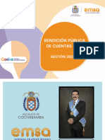 01-Presentación Rendición Pública de Cuentas Final 2022 - Empresa Municipal de Servicios de Aseo Emsa