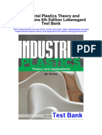 Industrial Plastics Theory and Applications 6Th Edition Lokensgard Test Bank Full Chapter PDF