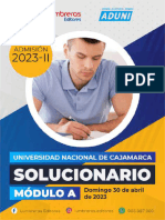 Solucionario Admision UNC