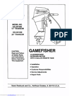 Gamefisher 225581508 Owners Manual