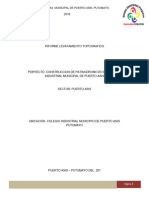 Informe Levantamiento Topografico Cancha