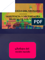 Desarrollo Del Neonato - Asistencia y Necesidades Básicas de Los Niños