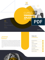 Brochure Curso Topografía Aplicada