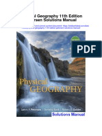 Physical Geography 11Th Edition Petersen Solutions Manual Full Chapter PDF