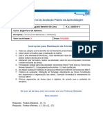 MAPA - Material de Avaliação Prática Da Aprendizagem