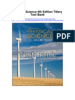 Physical Science 9Th Edition Tillery Test Bank Full Chapter PDF