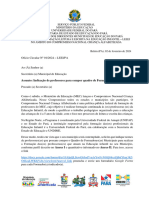 Ofíco LEEI Pará - Indicação de Formadores Municipais