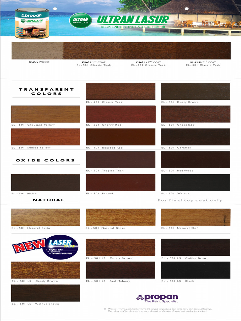 Colorcard Lasur 1 | PDF