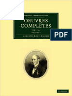 Œuvres Complètes, Series 2 by Augustin-Louis Cauchy