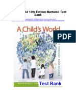 Ebook Childs World 13Th Edition Martorell Test Bank Full Chapter PDF