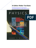Physics 4Th Edition Walker Test Bank Full Chapter PDF
