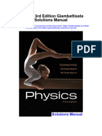 Physics 3Rd Edition Giambattisata Solutions Manual Full Chapter PDF