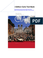 Ebook Ciao 8Th Edition Carla Test Bank Full Chapter PDF