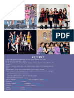 (G) I-DLE Booklet