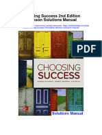 Ebook Choosing Success 2Nd Edition Atkinson Solutions Manual Full Chapter PDF