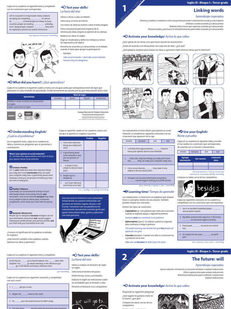 Inglés 3 - B5 - Bis - W | PDF