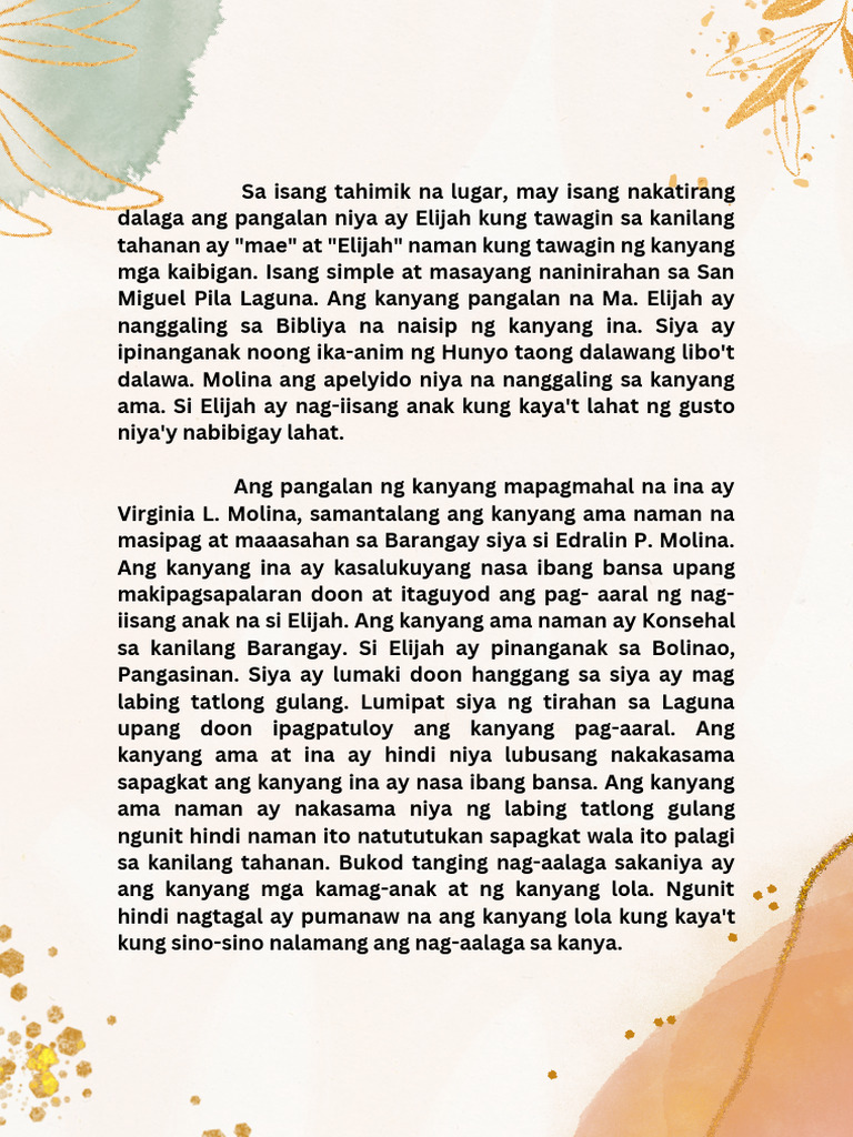 Maikling Kwento | PDF