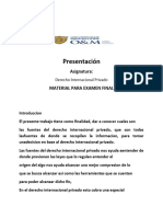 Internacional Privado Material para Examen Final