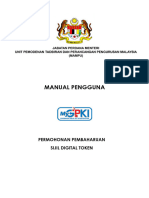 Manual Pengguna - Permohonan Pembaharuan Sijil Digital Token V1.1 PDF