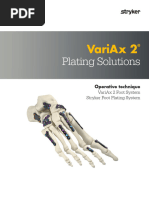 Arthrex Mini CFS Plates Overview | PDF | Magnetic Resonance Imaging ...