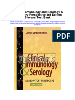 Ebook Clinical Immunology and Serology A Laboratory Perspective 3Rd Edition Stevens Test Bank Full Chapter PDF