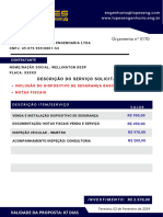 Clean Blue Modern Professional Business Invoice - 44
