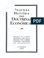 Pequena História Das Doutrinas Económicas - União Nacional 1945