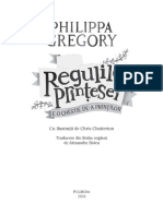 Regulile printesei. E o chestie de-a printilor - Philippa Gregory