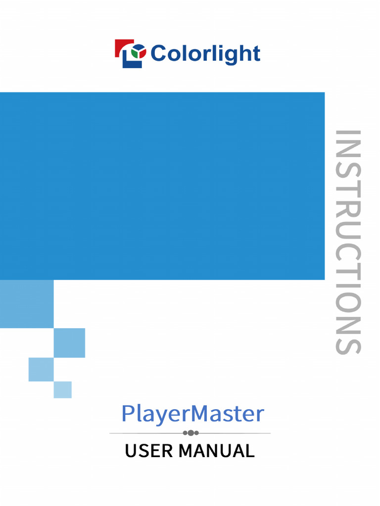 PlayerMaster-UserManual V1.4 - 1673835763 | PDF