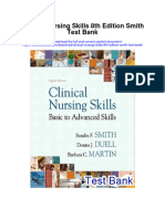 Ebook Clinical Nursing Skills 8Th Edition Smith Test Bank Full Chapter PDF