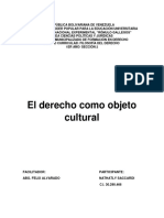 Analisis Del Derecho Como Objeto Cultural