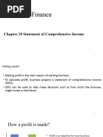 Edexcel Chapter 29 Statement of Comprehensive Income