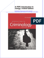 EBOOK Ebook Pdf Introduction To Criminology A Brief Edition download full chapter pdf kindle