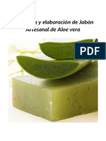 Beneficios y Elaboracion de Jabón Artesanal de Aloe Vera