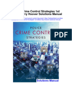 Police Crime Control Strategies 1St Edition Larry Hoover Solutions Manual Full Chapter PDF