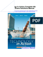 Technology in Action Complete 9Th Edition Evans Solutions Manual Full Chapter PDF