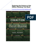 Ebook Cognition Exploring The Science of The Mind 4Th Edition Reisberg Test Bank Full Chapter PDF